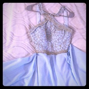 Blue formal dress